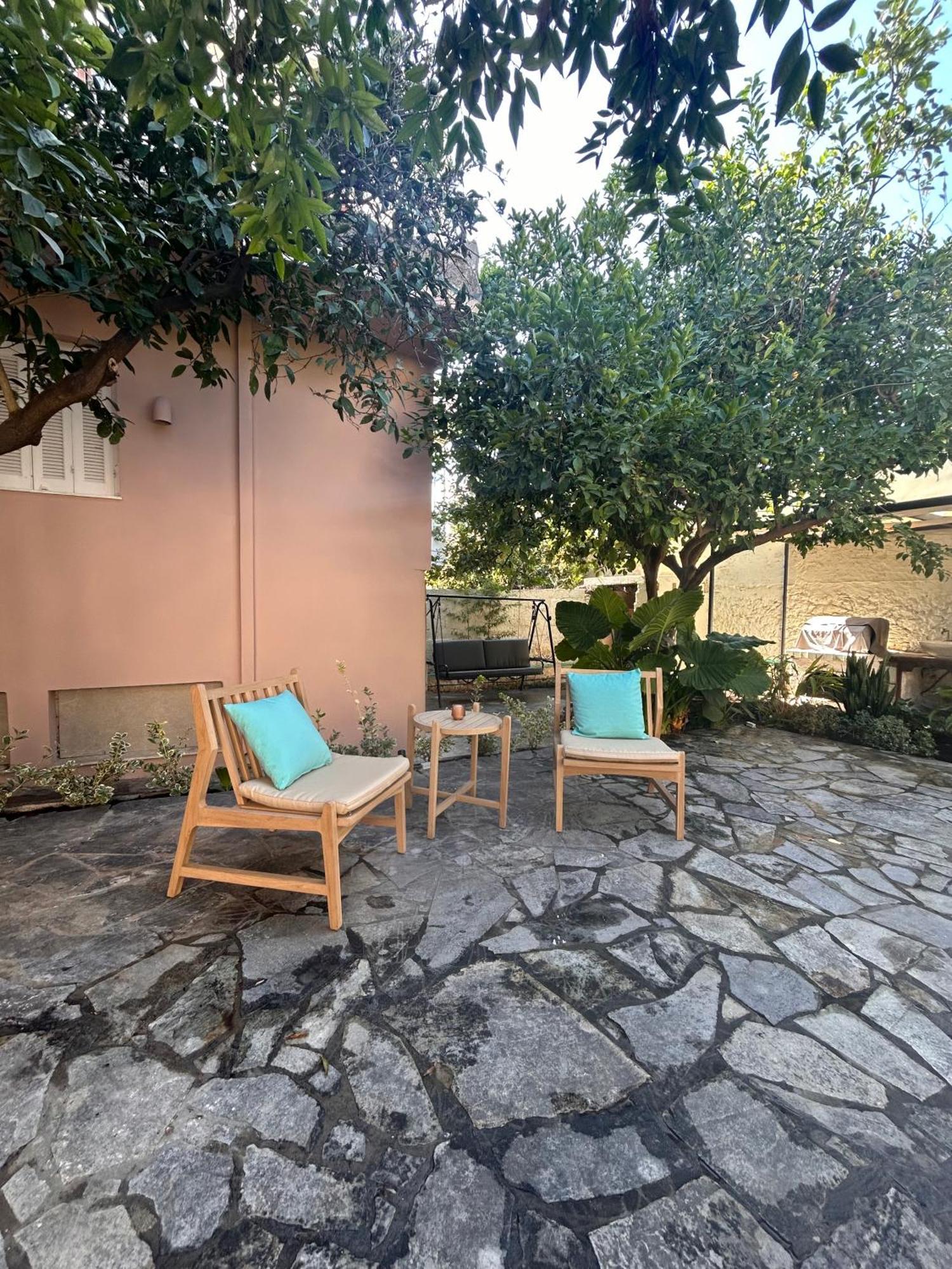 Joyful Secret Garden House Chrissi Akti Chania Exterior foto